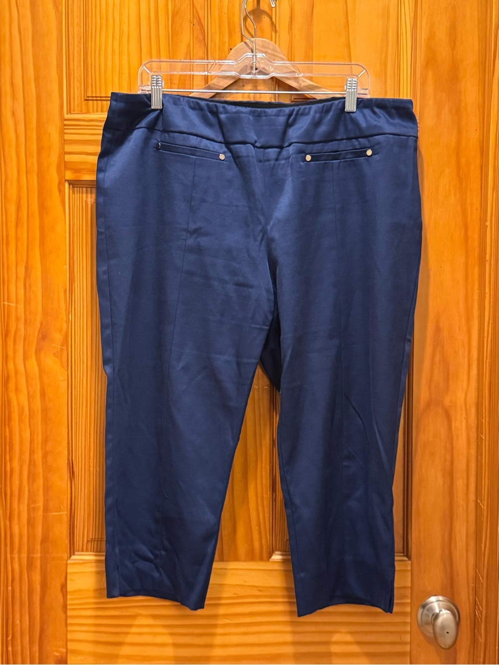 Zac & Rachel Navy Capris